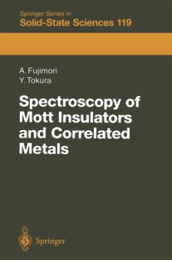 Spectroscopy of Mott Insulators and Correlated Metals - Fujimori, Atsushi; Tokura, Yoshinori