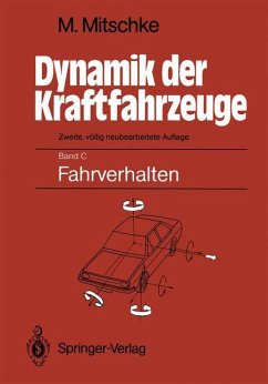 Dynamik der Kraftfahrzeuge - Mitschke, Manfred