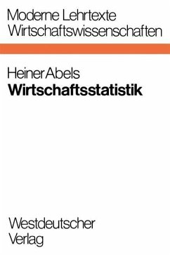 Wirtschaftsstatistik - Abels, Heiner