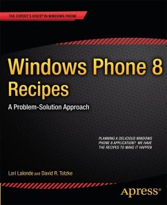 Windows Phone 8 Recipes - Lalonde, Lori;Totzke, David R.