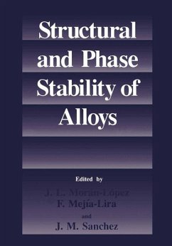 Structural and Phase Stability of Alloys - Moran-Lopez, Jose L.; Mejía-Lira, F.; Sanchez, J. M.