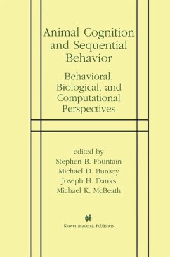 Cover Animal Cognition and Sequential Behavior