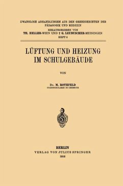 Lüftung und Heizung im Schulgebäude - Rothfeld, M.