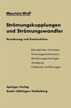 Strömungskupplungen und Strömungswandler - Wolf, Maurizio