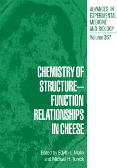 Chemistry of Structure-Function Relationships in Cheese