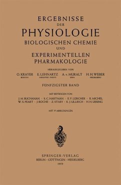 Ergebnisse der Physiologie Biologischen Chemie und Experimentellen Pharmakologie