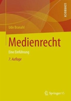Medienrecht - Branahl, Udo