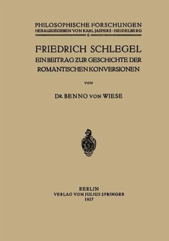 Friedrich Schlegel - Wiese, Benno von