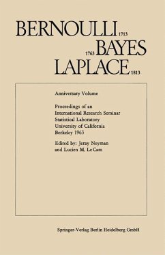 Bernoulli 1713, Bayes 1763, Laplace 1813 - Neyman, Jerzy;Le Cam, Lucien M.