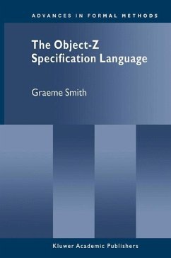 The Object-Z Specification Language - Smith, Graeme