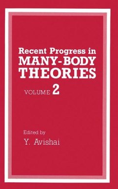 Recent Progress in Many-Body Theories