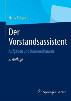 Der Vorstandsassistent - Lang, Hans R.