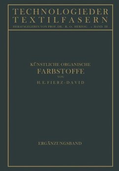 Künstliche Organische Farbstoffe - Fierz-David, Hans Eduard