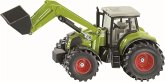 SIKU 1979 - Claas Axion 850 Traktor mit Frontlader, 1:50,Bewegliche Schaufel, Heckkupplung, Kombinierbar mit SIKU Anhängern im gleichen Maßstab