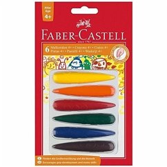 Faber-Castell 120404 - Malkreide Finger, 6er Set
