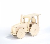 PEBARO 355S - Laubsägevorlage Traktor, 1 Platte, Größe DIN A4