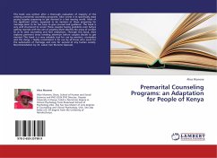 Premarital Counseling Programs: an Adaptation for People of Kenya