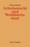 Arbeitsmarkt und Wohlfahrtsstaat