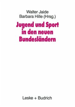 Cover Jugend und Sport in den neuen Bundesländern