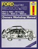Ford Escort Mk II Mexico, RS 1800 & RS 2000 (75 - 80) Haynes Repair Manual