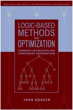 Logic-Based Methods for Optimization (eBook, PDF) - Hooker, John