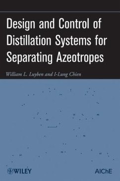 Cover Design and Control of Distillation Systems for Separating Azeotropes (eBook, ePUB)