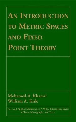 An Introduction to Metric Spaces and Fixed Point Theory (eBook, PDF) - Khamsi, Mohamed A.; Kirk, William A.