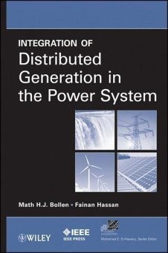 Integration of Distributed Generation in the Power System (eBook, ePUB) - Bollen, Math H.; Hassan, Fainan