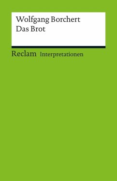 Interpretation. Wolfgang Borchert: Das Brot (eBook, PDF) - Winter, Hans-Gerd