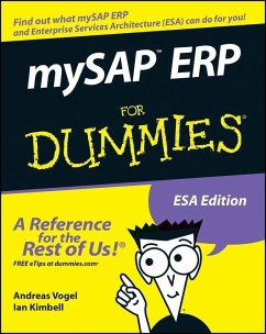 mySAP ERP For Dummies (eBook, ePUB) - Vogel, Andreas; Kimbell, Ian