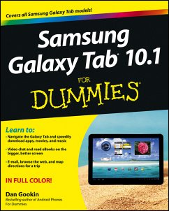 Samsung Galaxy Tab 10.1 For Dummies (eBook, PDF) - Gookin, Dan