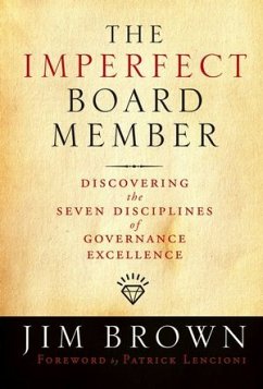 The Imperfect Board Member (eBook, ePUB) - Brown, Jim