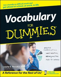 Vocabulary For Dummies (eBook, ePUB) - Rozakis, Laurie E.