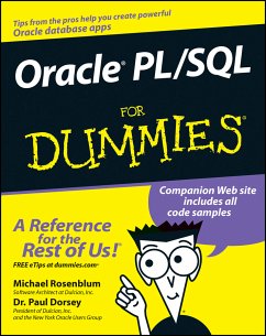 Oracle PL / SQL For Dummies (eBook, ePUB) - Rosenblum, Michael; Dorsey, Paul