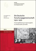 Die Deutsche Forschungsgemeinschaft 1920-1970 (eBook, PDF)