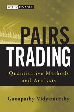Pairs Trading (eBook, ePUB) - Vidyamurthy, Ganapathy