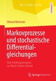 Markovprozesse und stochastische Differentialgleichungen (eBook, PDF)
