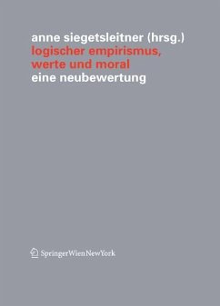 Logischer Empirismus, Werte und Moral (eBook, PDF)