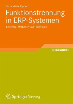 Funktionstrennung in ERP-Systemen (eBook, PDF) - Asprion, Petra Maria
