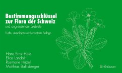 Bestimmungsschlüssel zur Flora der Schweiz und angrenzender Gebiete (eBook, PDF) - Hess, Hans Ernst; Landolt, Elias; Müller-Hirzel, Rosmarie; Baltisberger, Matthias