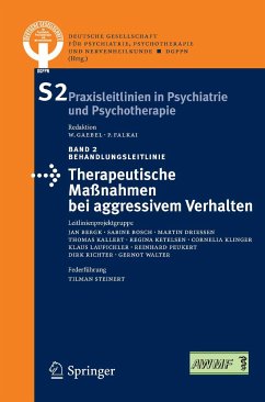 Therapeutische Maßnahmen bei aggressivem Verhalten in der Psychiatrie und Psychotherapie (eBook, PDF)