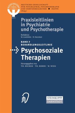 Behandlungsleitlinie Psychosoziale Therapien (eBook, PDF)