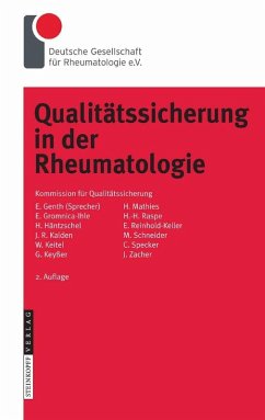 Cover Qualitätssicherung in der Rheumatologie (eBook, PDF)