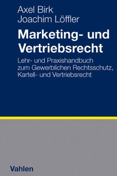 Marketing- und Vertriebsrecht (eBook, PDF) - Birk, Axel; Löffler, Joachim