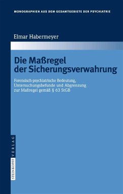 Die Maßregel der Sicherungsverwahrung (eBook, PDF) - Habermeyer, Elmar