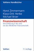 Finanzwissenschaft (eBook, PDF)
