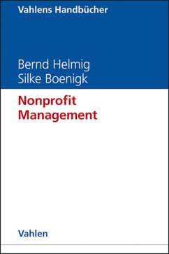 Nonprofit Management (eBook, PDF) - Helmig, Bernd; Boenigk, Silke