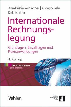 Internationale Rechnungslegung (eBook, PDF) - Achleitner, Ann-Kristin; Behr, Giorgio; Schäfer, Dirk