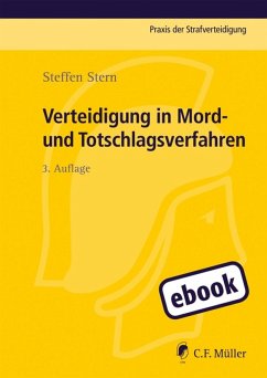 Verteidigung in Mord- und Totschlagsverfahren (eBook, ePUB) - Stern, Steffen