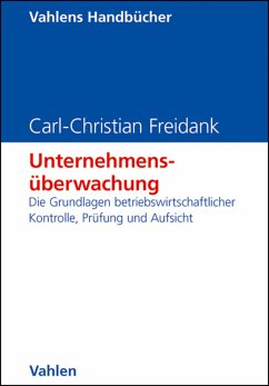 Unternehmensüberwachung (eBook, PDF) - Freidank, Carl-Christian